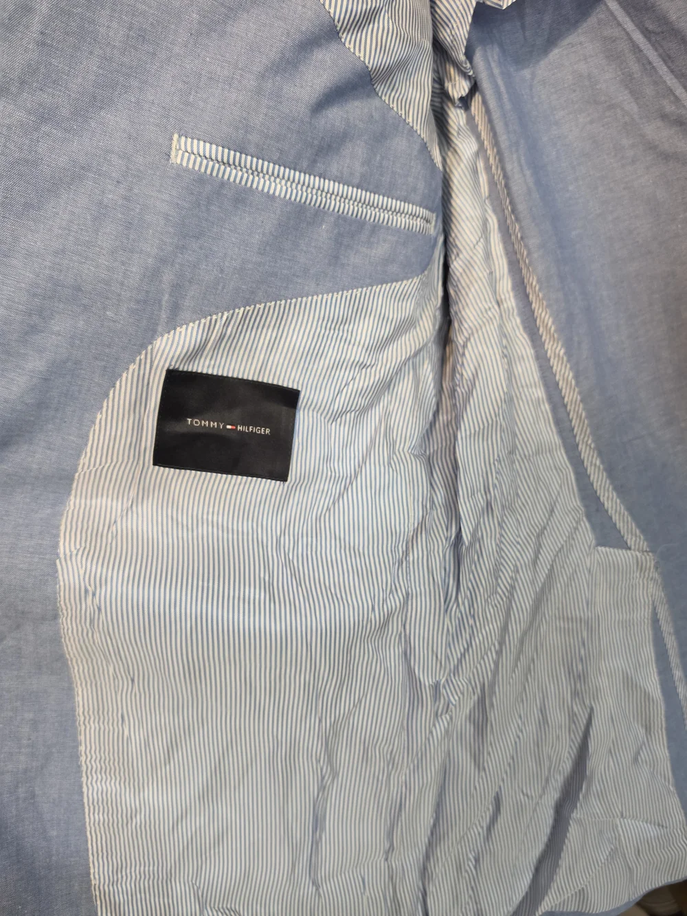 Tommy Hilfiger Light Blue Sport Coat Blazer